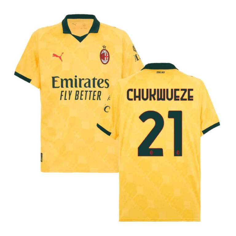 Maillot Milan AC Third 2025 2026 Chukwueze (1)