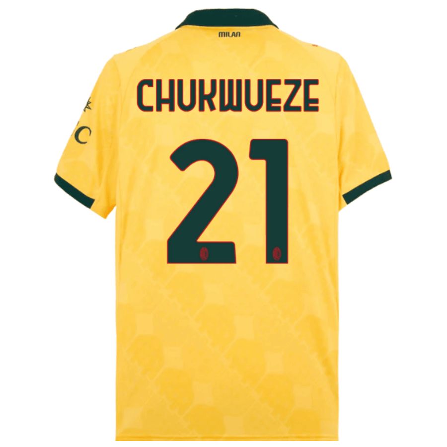 Maillot Milan AC Third 2025 2026 Chukwueze (2)