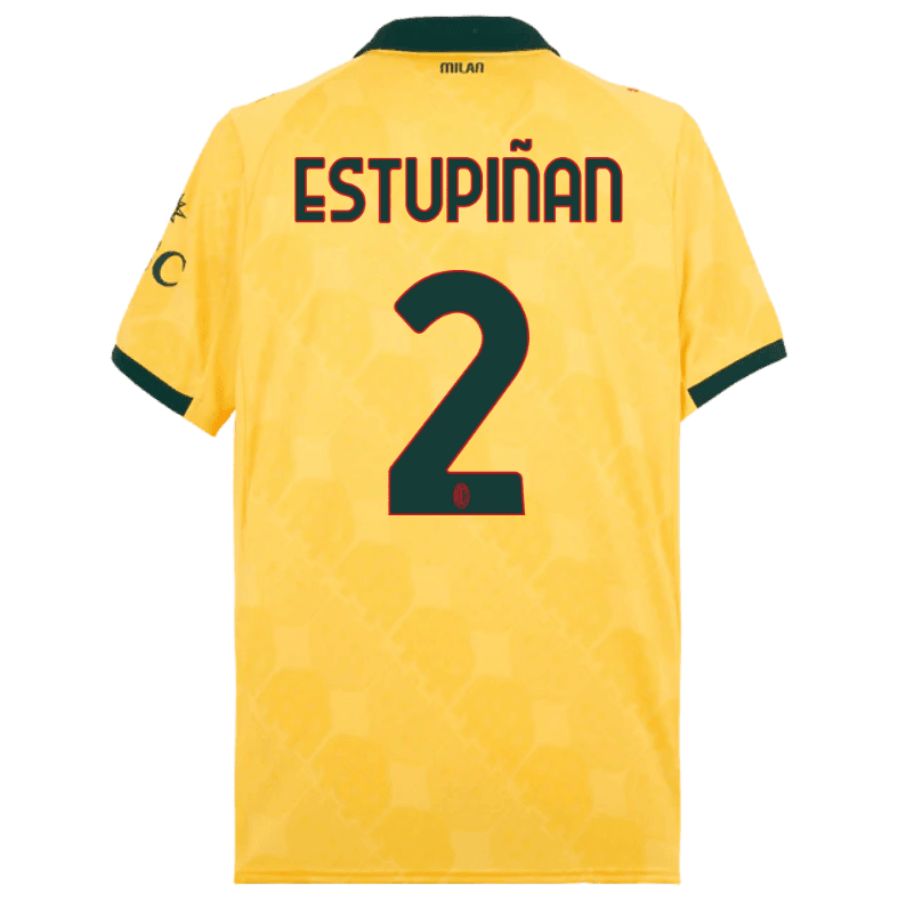 Maillot Milan AC Third 2025 2026 Estupinan (2)