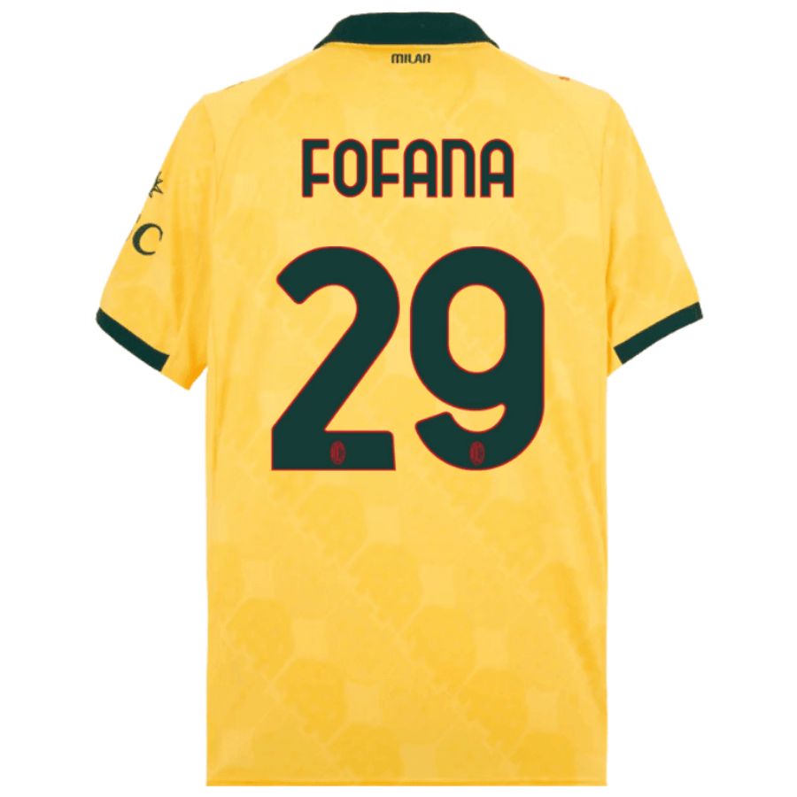 Maillot Milan AC Third 2025 2026 Fofana (2)