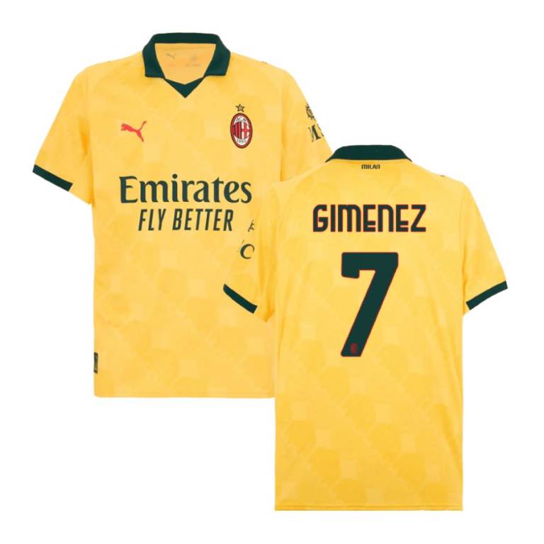Maillot Milan AC Third 2025 2026 Gimenez (1)