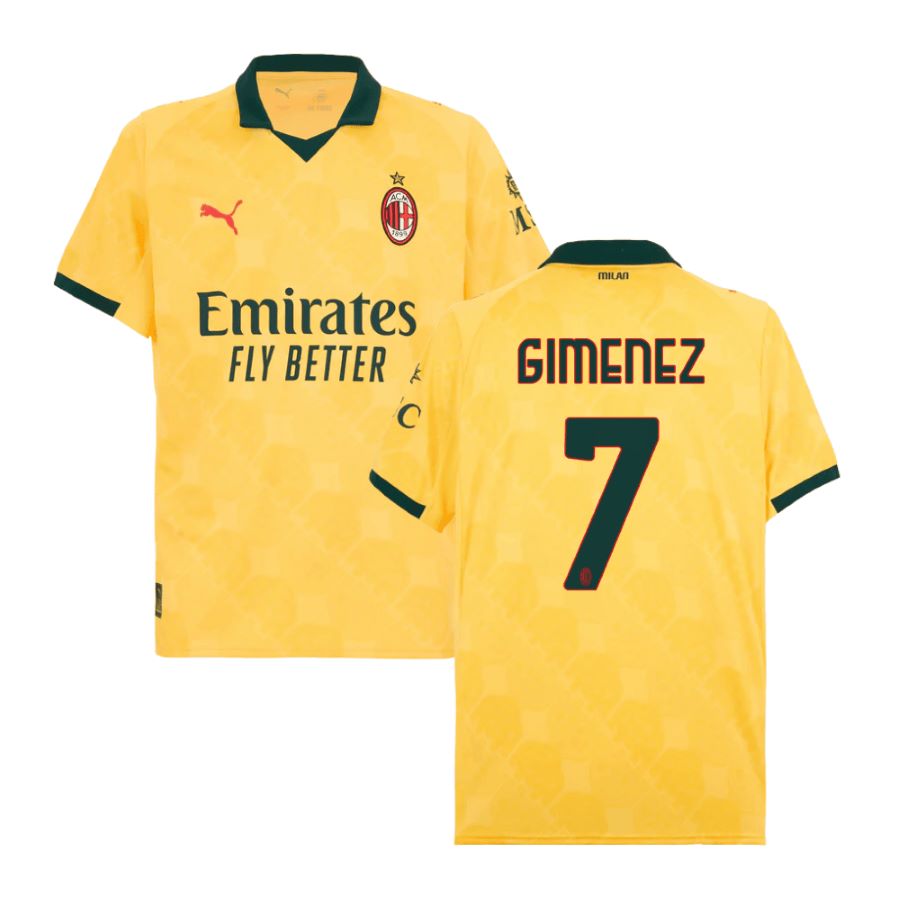 Maillot Milan AC Third 2025 2026 Gimenez (1)