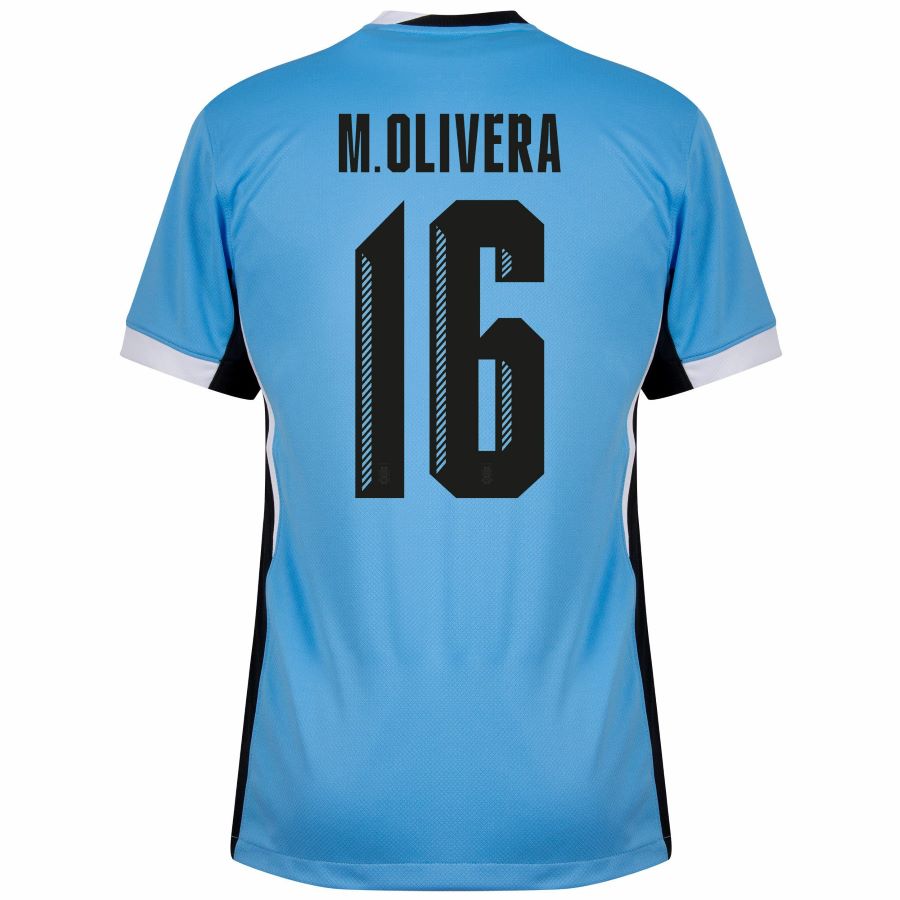 Maillot Uruguay Domicile 2025 2026 M. Olivera (2)