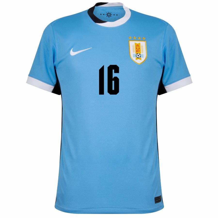 Maillot Uruguay Domicile 2025 2026 M. Olivera (3)