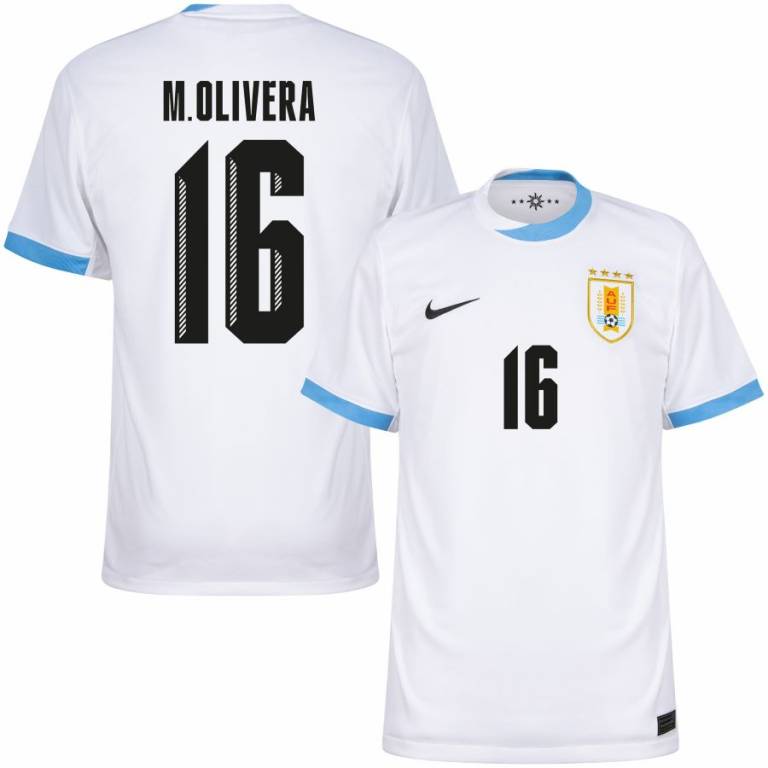 Maillot Uruguay Exterieur 2024 2025 M. Olivera (1)