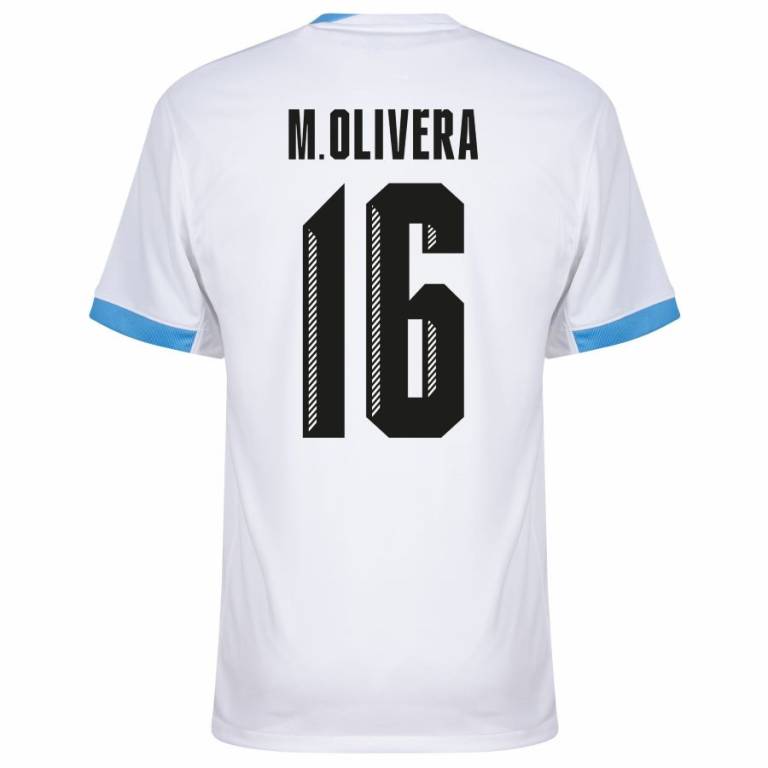 Maillot Uruguay Exterieur 2024 2025 M. Olivera (2)