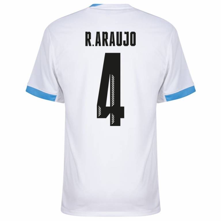 Maillot Uruguay Exterieur 2024 2025 R. Araujo (2)
