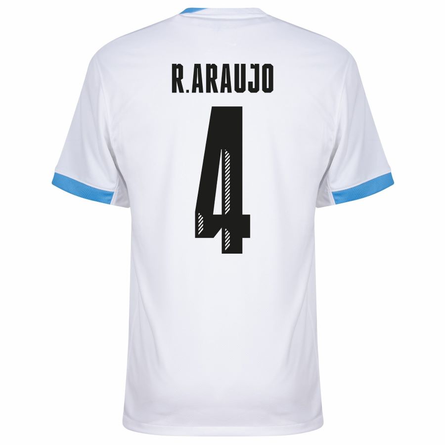 Maillot Uruguay Exterieur 2024 2025 R. Araujo (2)