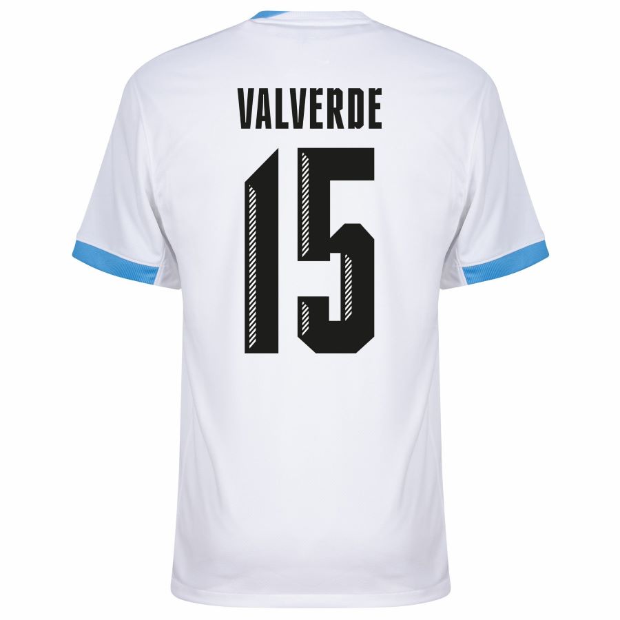 Maillot Uruguay Exterieur 2024 2025 Valverde (2)