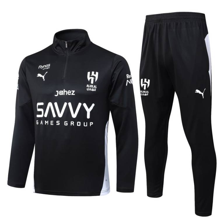 Survetement Al Hilal Training 2025 2026 Noir Nuit (1)