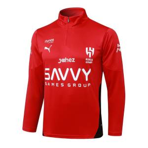 Survetement Al Hilal Training 2025 2026 Rouge (4)