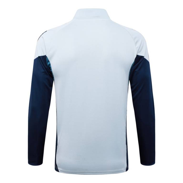 Survetement Arsenal Veste 2025 2026 Blanc Bleu (3)