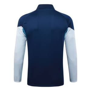 Survetement Arsenal Veste 2025 2026 Bleu Blanc (3)