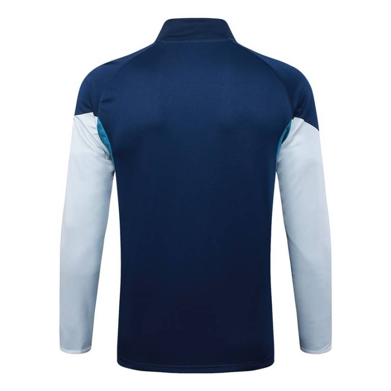 Survetement Arsenal Veste 2025 2026 Bleu Blanc (3)
