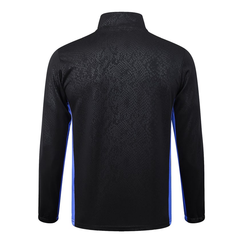 Survetement Barca Veste 2025 2026 Noir Charbon (4)