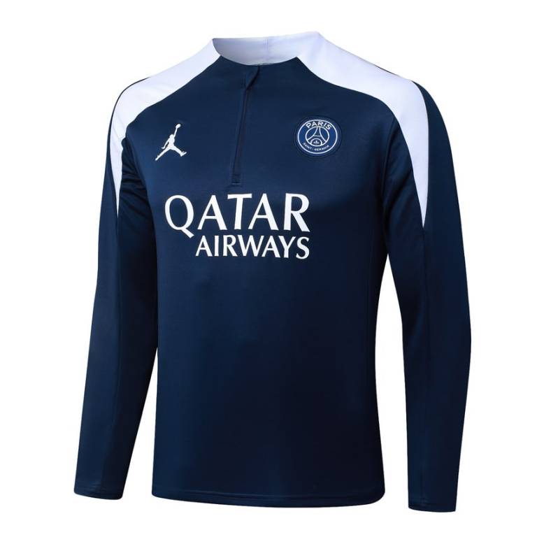 Survetement PSG Training 2025 2026 Bleu Blanc (2)