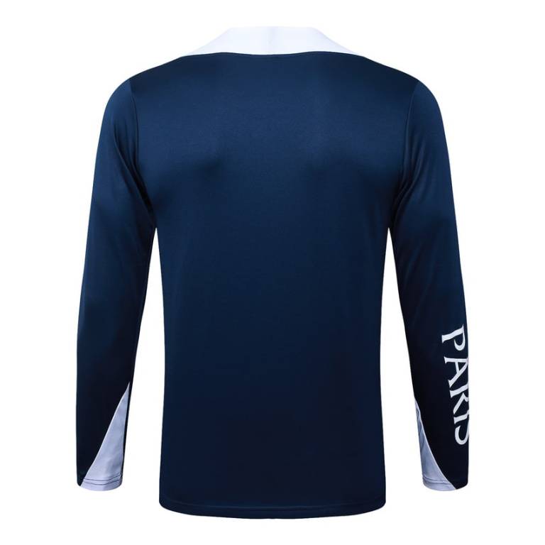 Survetement PSG Training 2025 2026 Bleu Blanc (4)