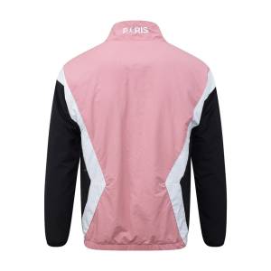 Survetement PSG Veste 2025 2026 Rose Noir (3)