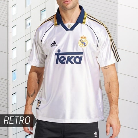 maillot real madrid retro vintage