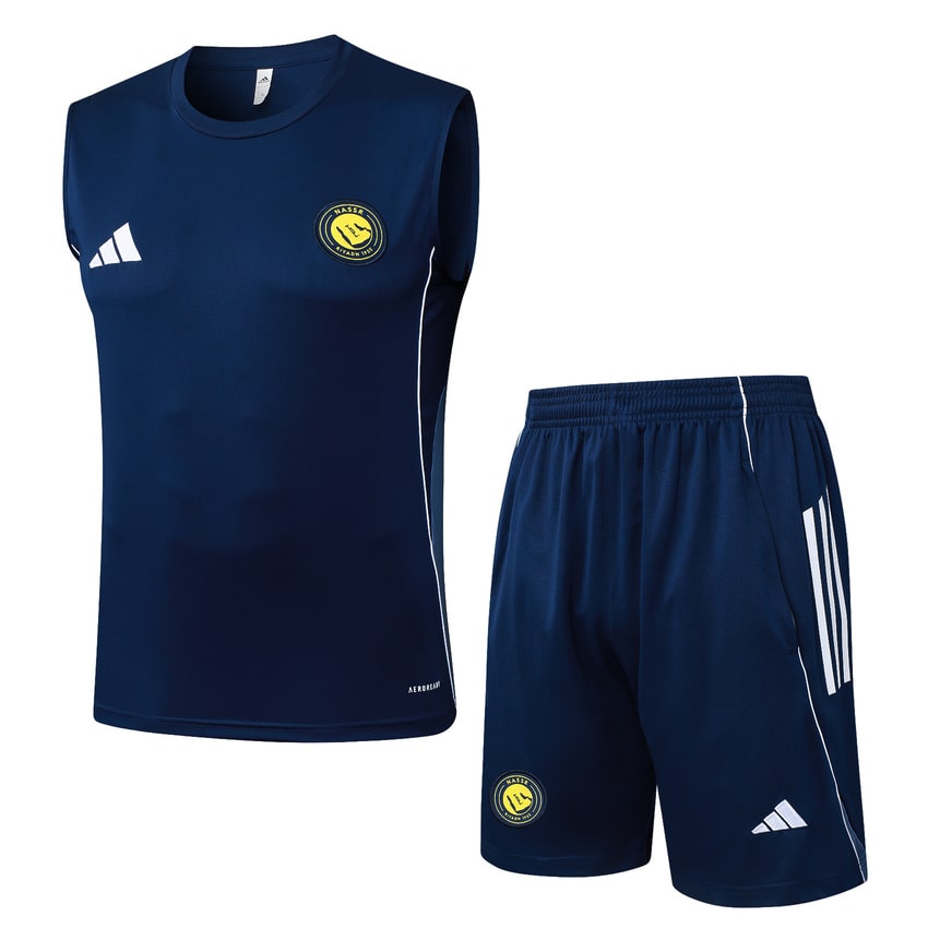 Debardeur Short Al Nassr 2025 2026 Bleu Sombre (1)