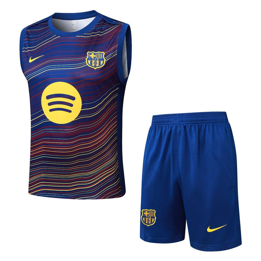 Debardeur Short Barca 2025 2026 Bleu Clair (1)