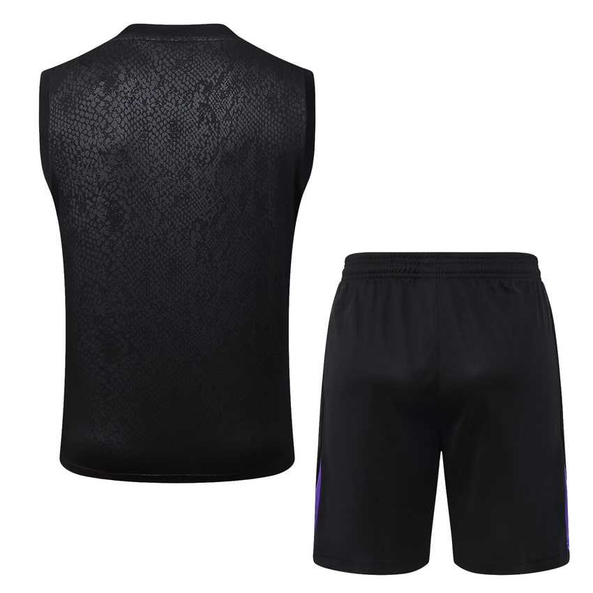 Debardeur Short Barca 2025 2026 Noir Charbon (2)