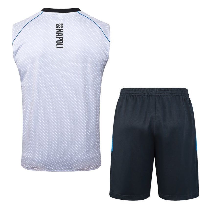 Debardeur Short Naples 2025 2026 Blanc (2)