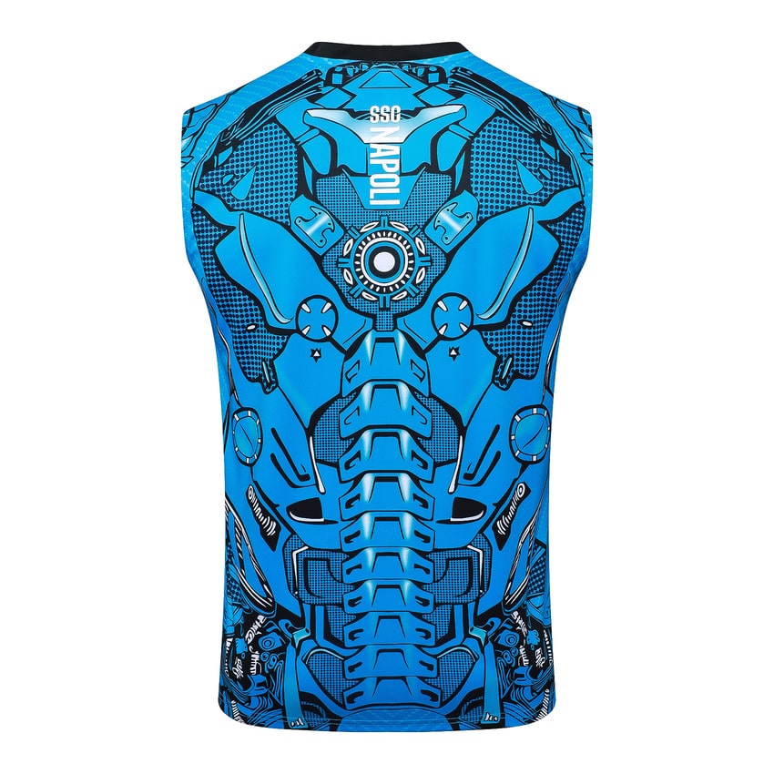 Debardeur Short Naples 2025 2026 Bleu Motif (2)