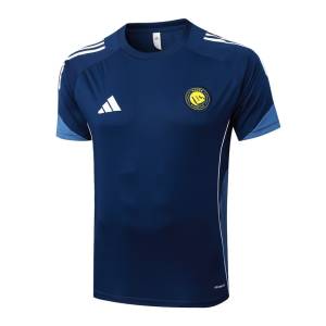 Ensemble Maillot Short Al Nassr 2025 2026 Bleu Sombre (4)