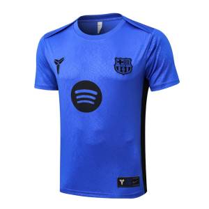Ensemble Maillot Short Barca 2025 2026 Bleu Océan (4)