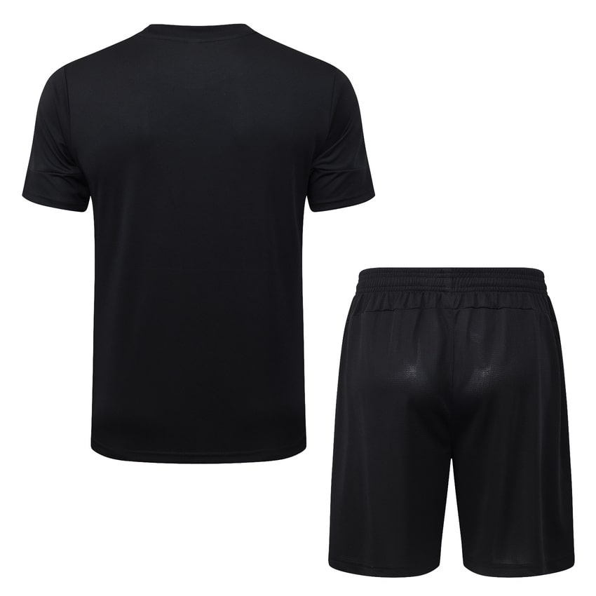 Ensemble Maillot Short Manchester City 2025 2026 Noir Sombre (4)