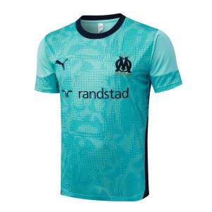 Ensemble Maillot Short OM 2025 2026 Vert (4)