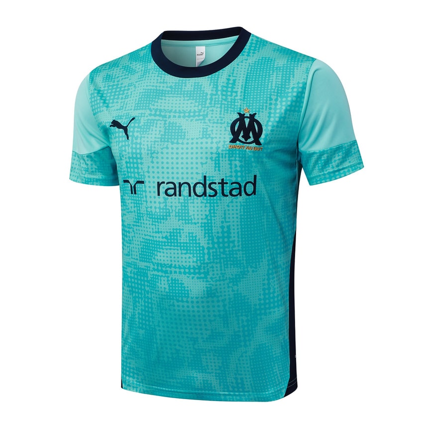 Ensemble Maillot Short OM 2025 2026 Vert (4)