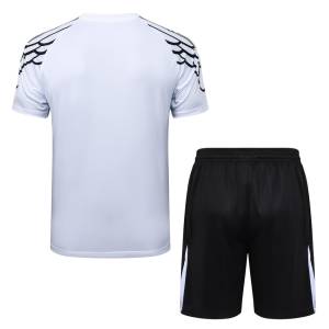 Ensemble Maillot Short PSG 2025 2026 Blanc Clair (2)