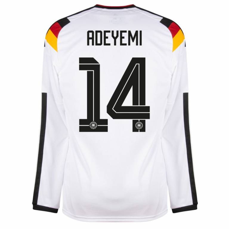 Maillot Allemagne Domicile 2026 2027 Manches Longues Adeyemi (2)