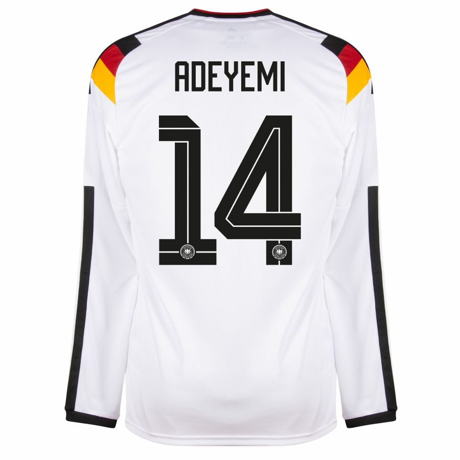 Maillot Allemagne Domicile 2026 2027 Manches Longues Adeyemi (2)