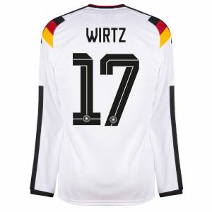 Maillot Allemagne Domicile 2026 2027 Manches Longues Wirtz (2)