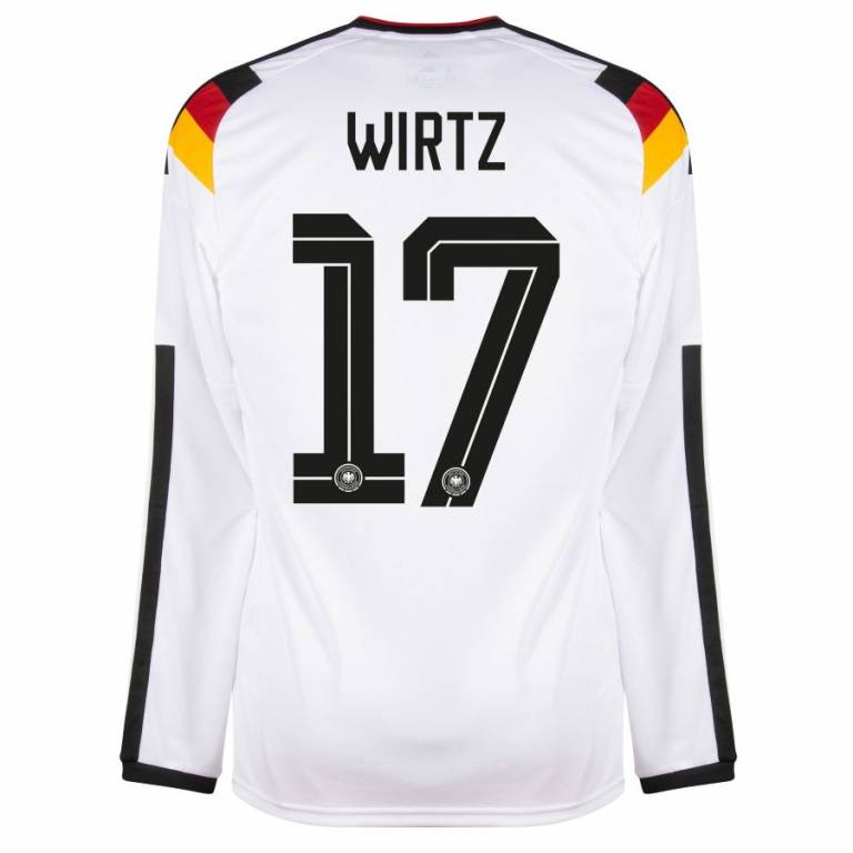 Maillot Allemagne Domicile 2026 2027 Manches Longues Wirtz (2)