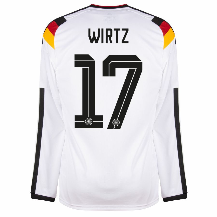 Maillot Allemagne Domicile 2026 2027 Manches Longues Wirtz (2)