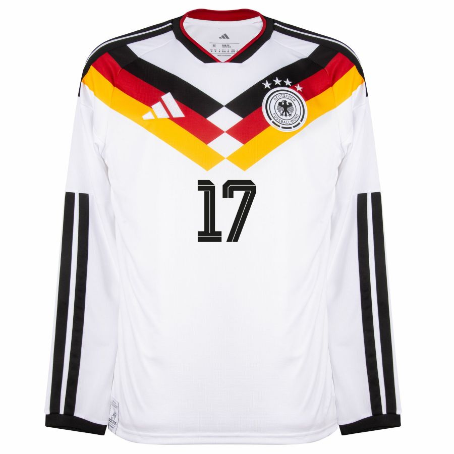 Maillot Allemagne Domicile 2026 2027 Manches Longues Wirtz(3)