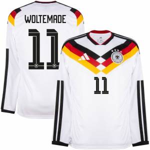 Maillot Allemagne Domicile 2026 2027 Manches Longues Woltemade (1)