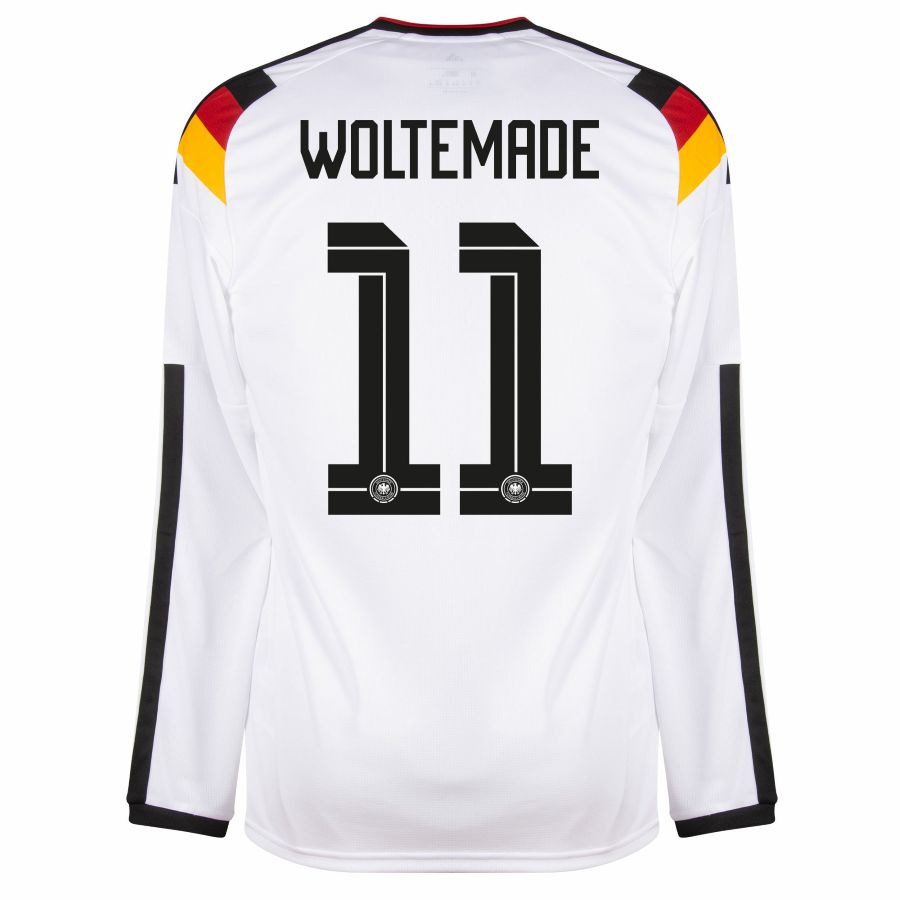 Maillot Allemagne Domicile 2026 2027 Manches Longues Woltemade (2)