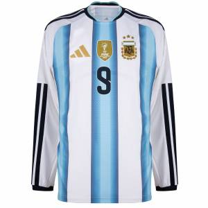 Maillot Argentine Domicile 2026 2027 Manches Longues J. Alvarez(3)