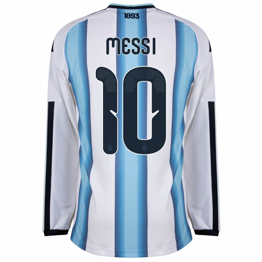 Maillot Argentine Domicile 2026 2027 Manches Longues Messi (2)