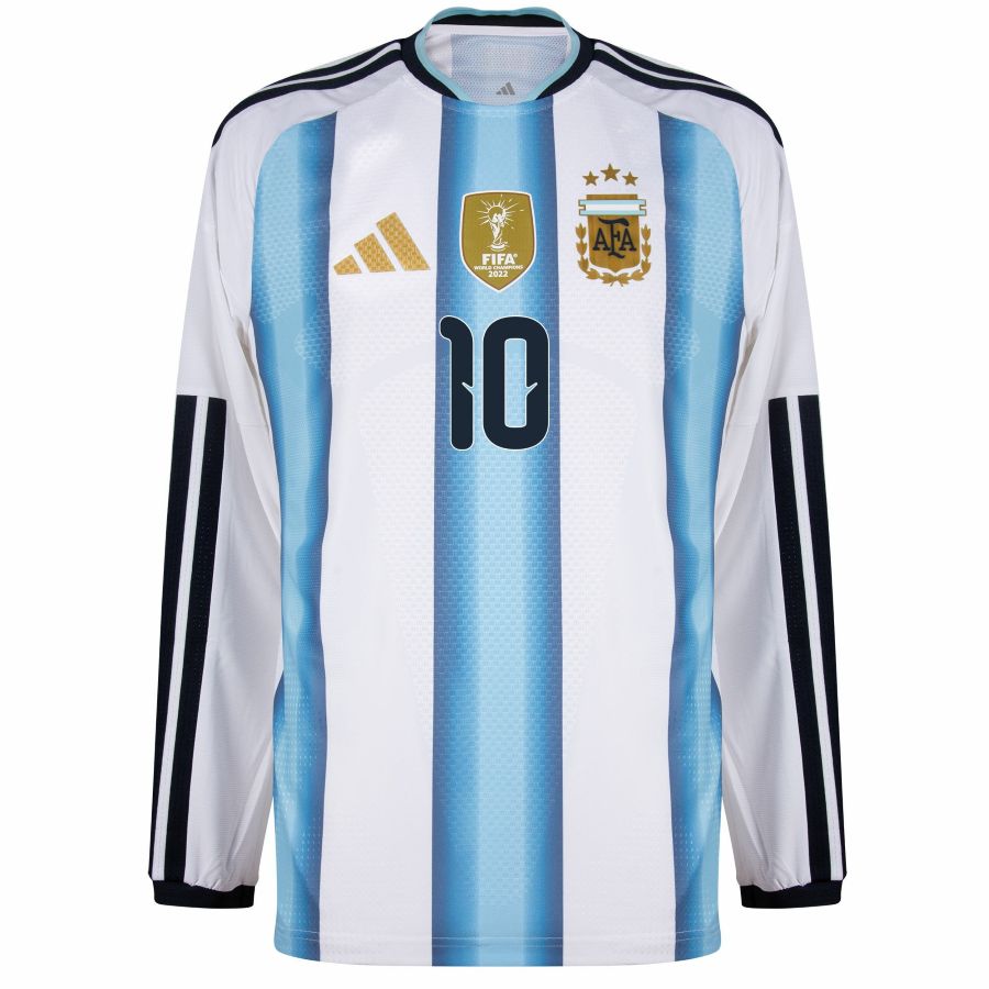 Maillot Argentine Domicile 2026 2027 Manches Longues Messi(3)