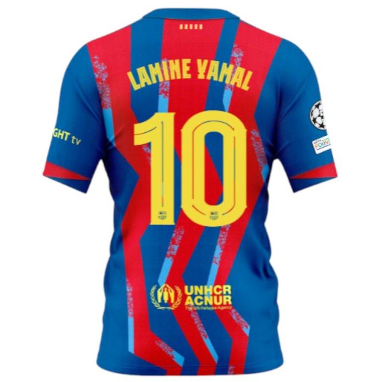 Maillot Barca Fourth 2025 2026 Lamine Yamal (2)