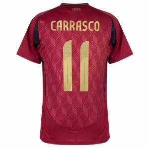 Maillot Belgique Domicile 2024 2025 Carrasco (3)