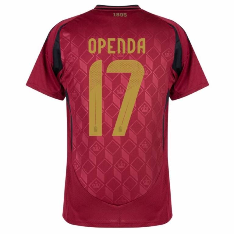 Maillot Belgique Domicile 2024 2025 Openda (3)