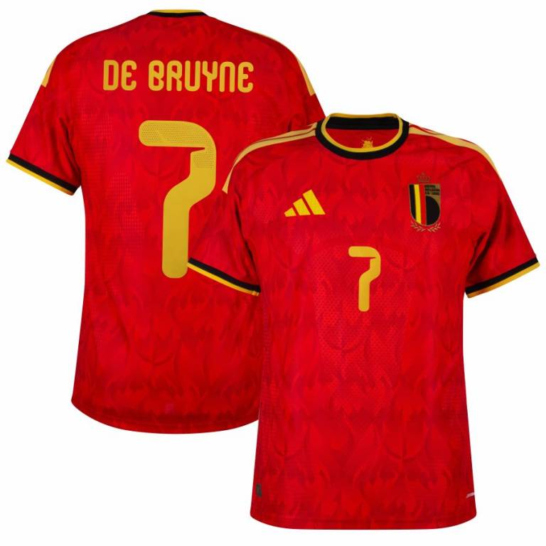 Maillot Belgique Domicile 2026 2027 De Bruyne (1)