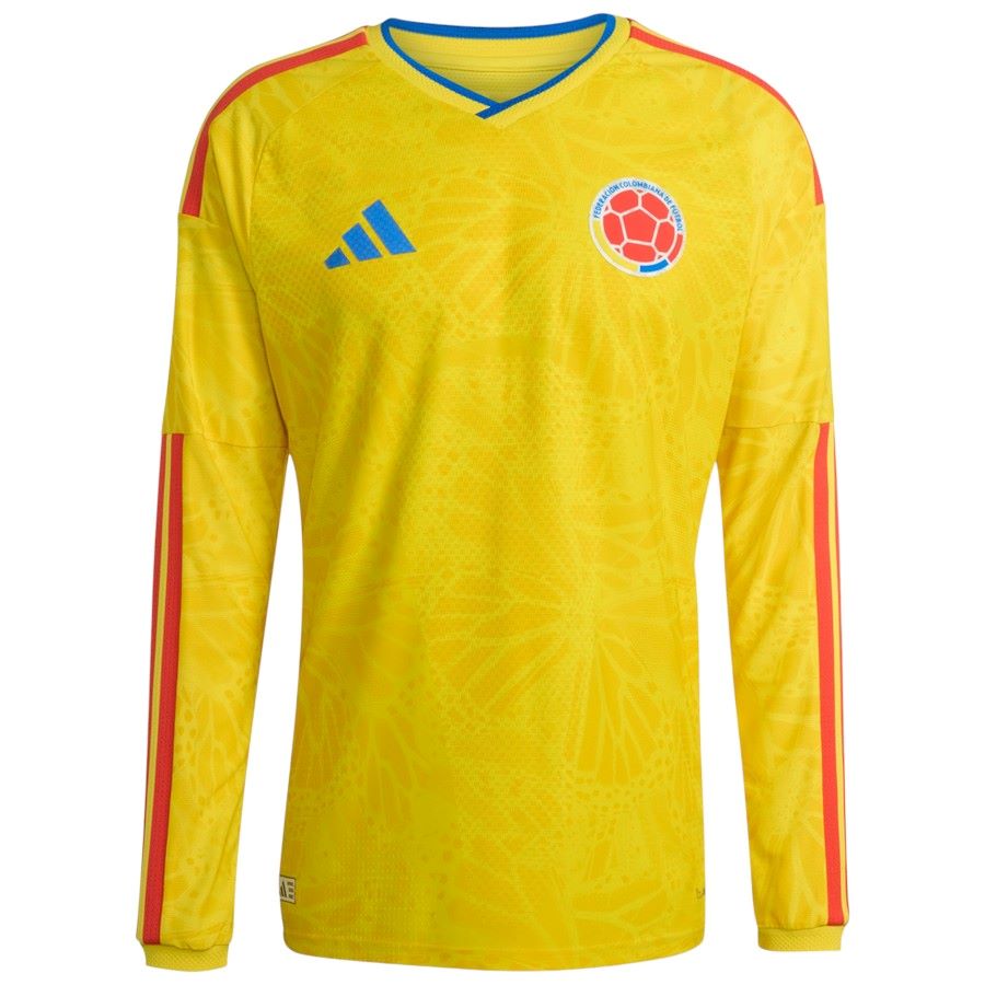 Maillot Colombie Domicile 2026 2027 Manches Longues (1)